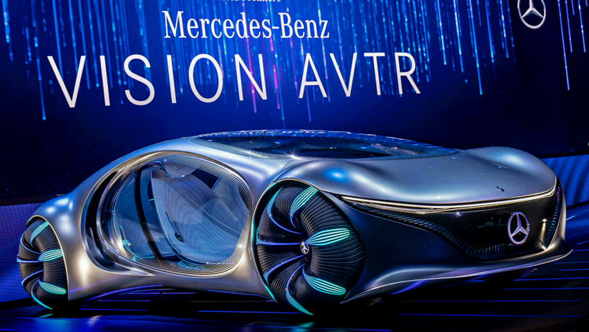 Vision AVTR chegou o futuro ecológico da Mercedes-Benz